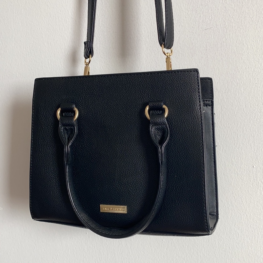Black Call it Spring Shoulder Bag - Picture 2 of 10